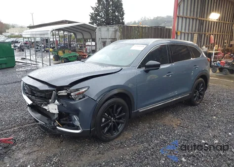 2021 Mazda Cx-9 Carbon Edition z USA, uszkodzony, nr VIN JM3TCBDY4M0532753